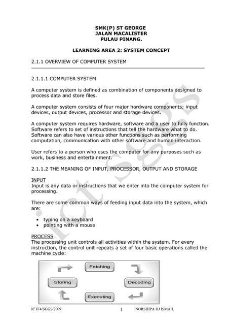 Learning Area 2