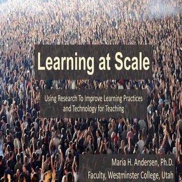 COLTT Learning at Scale
