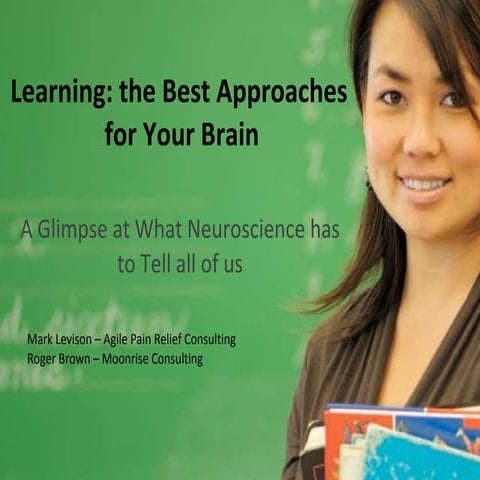 Learning best approaches for your brain 2010