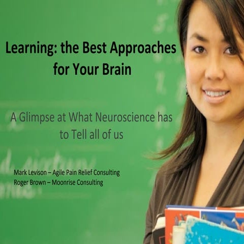 Learning best approaches for your brain 2010 