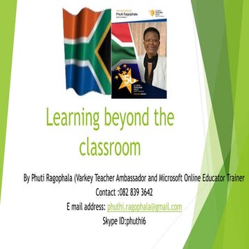 Learning beyond the classroom | PPTX