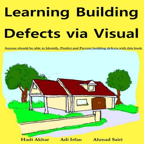 Learning building defects via visual novel approach
