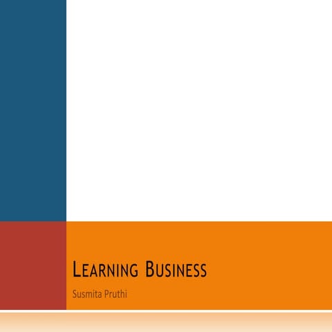 Learning Business