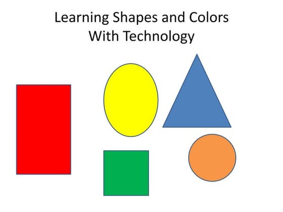 Basic Shapes and Colours | PPTX