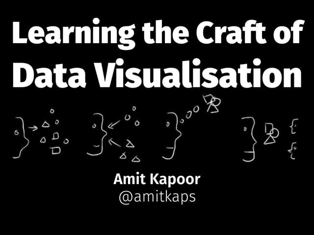 Learning the Craft of Data Visualisation