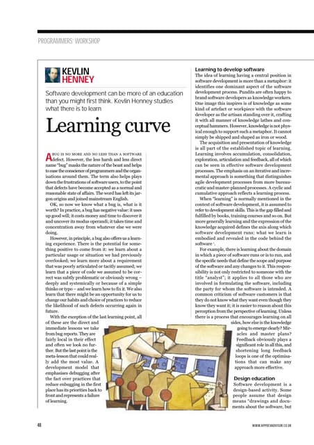 Learning Curve