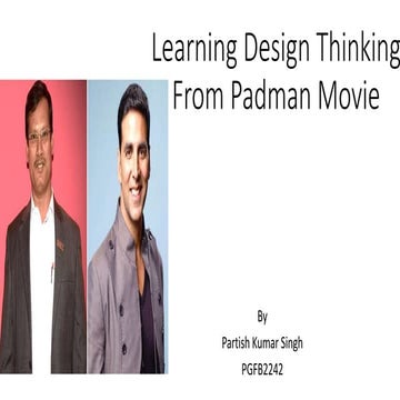 Learning design thinking partish kumar singh.pptx