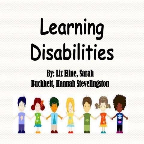 Learning disabilities