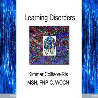Learning disorders