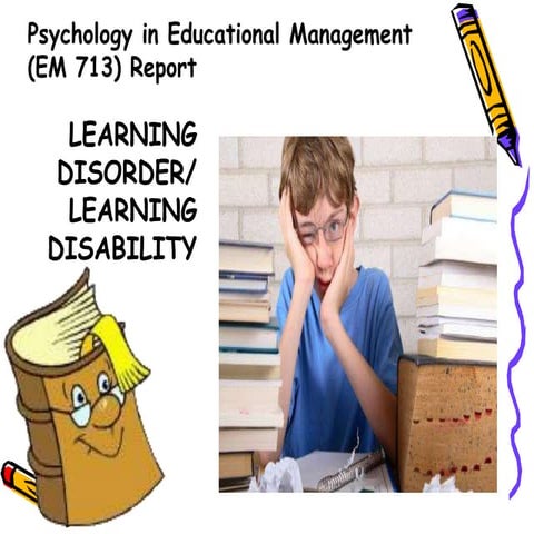Learning disorders ppt dr farhat