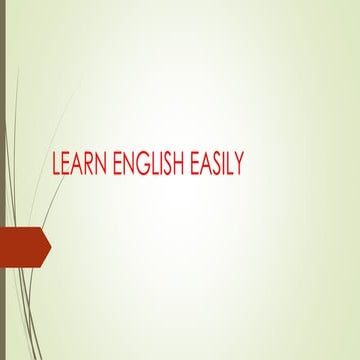 Learning english tips