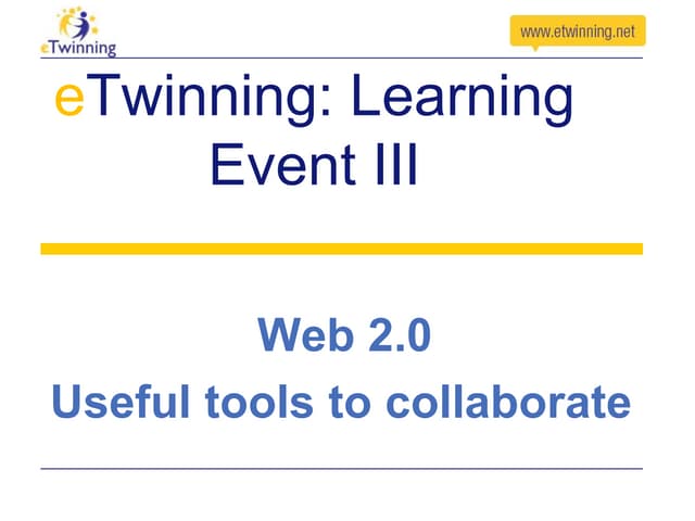 Learning event III