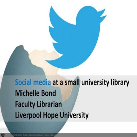 Learning Exchange May 2015 - Social media in a small university library ...
