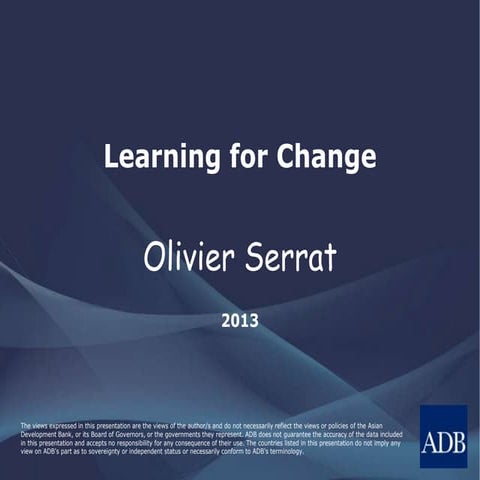 Learning for Change