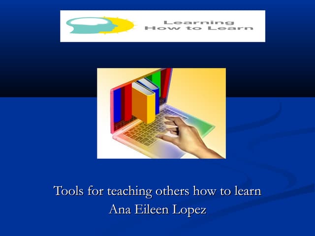 Learning how to learn