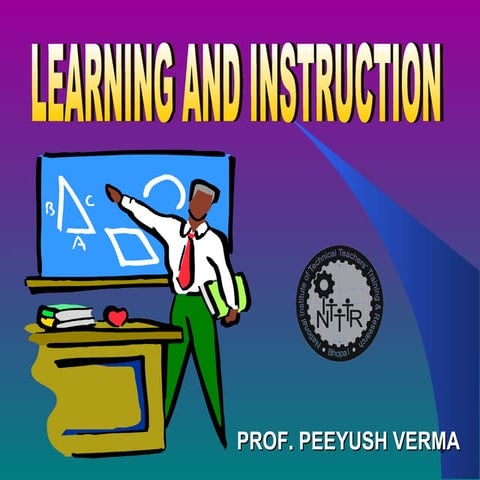 Learning and Instruction