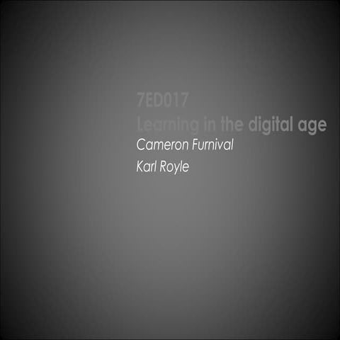 Learning in the digital age 2014