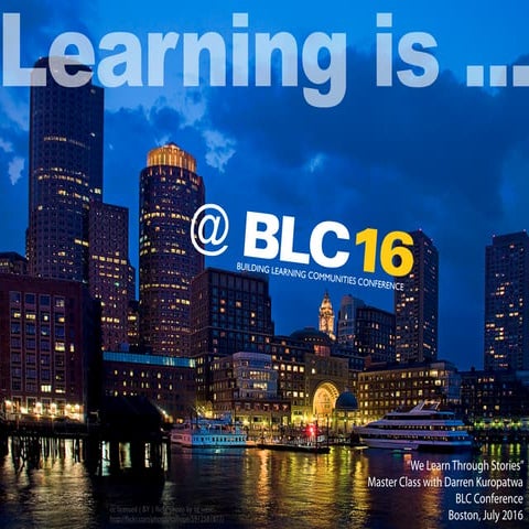 Learning is at BLC16