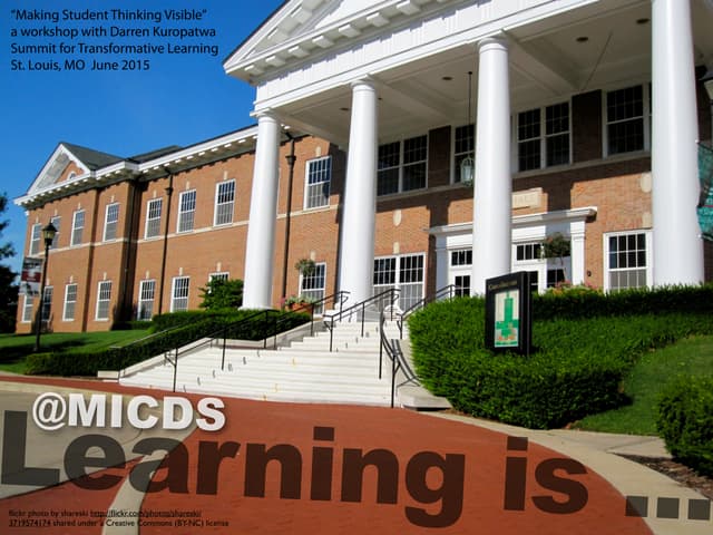 Learning is at MICDS STLinSTL15