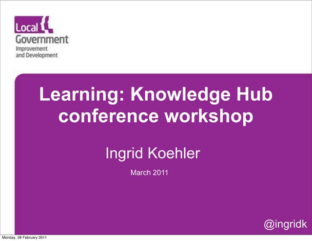 Digital tools for professional learning