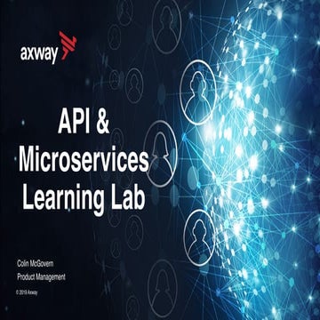 Gartner AADI Learning Lab Microservices and API Management PPT