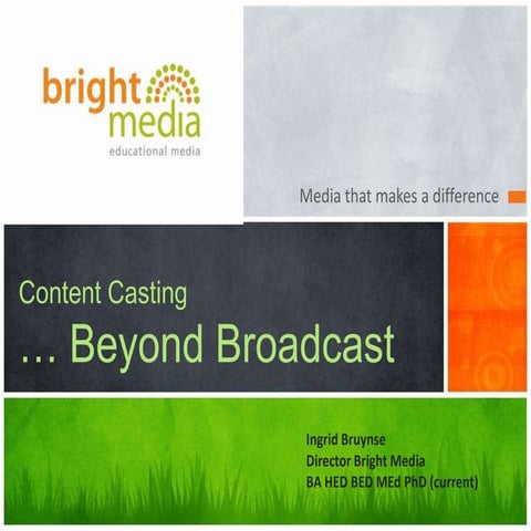 Beyond Broadcast - Learning landscapes