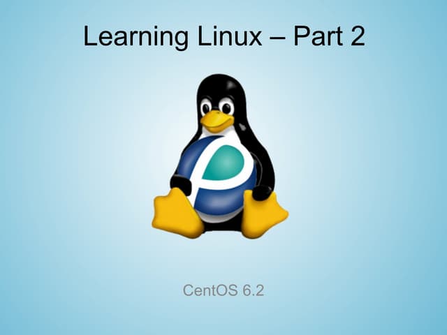Learning Linux v2.1