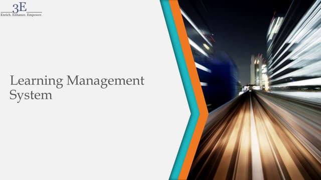 Learning management system