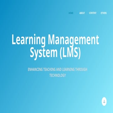 LEARNING MANAGEMENT SYSTEM..........pptx