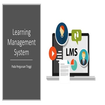 Learning management system in HE
