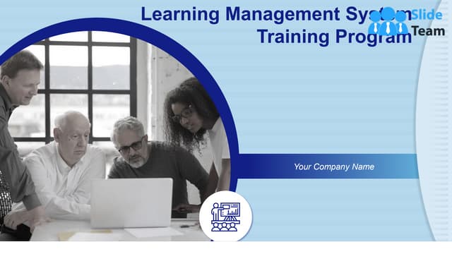 Learning Management System Training Program PowerPoint Presentation Slides