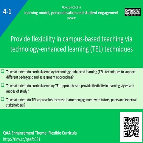 Flexible Curricula Viewpoints cards - Learning model, personalisation and student engagement