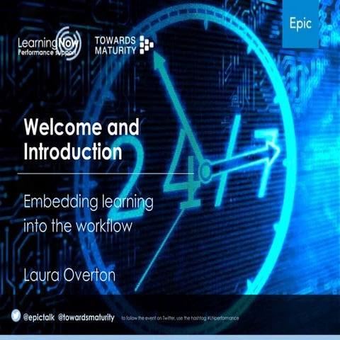 LearningNow: performance support – Laura Overton