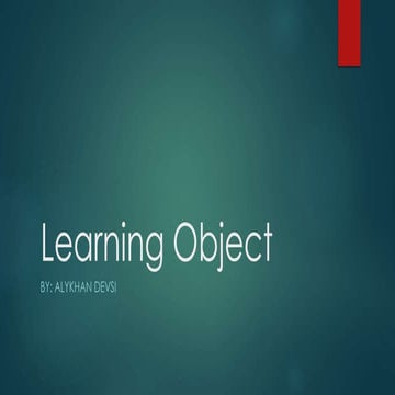 Learning object 1 physics 101