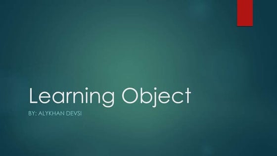 Learning object 1 physics 101