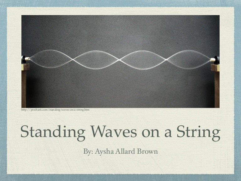 Standing Waves on a String