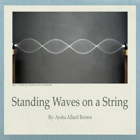 Standing Waves on a String