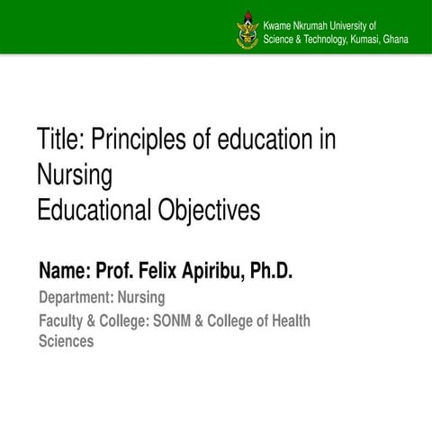 principles and Learning Objectives knust nurs.pptx