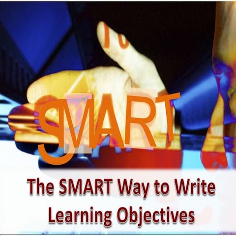 The SMART Way to Write Learning Objectives | PPTX