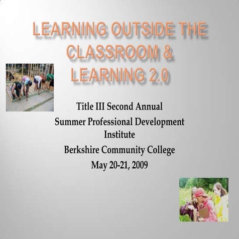 Learning Outside the Classroom