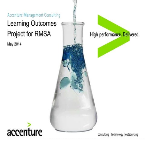 Learning outcomes   e awards