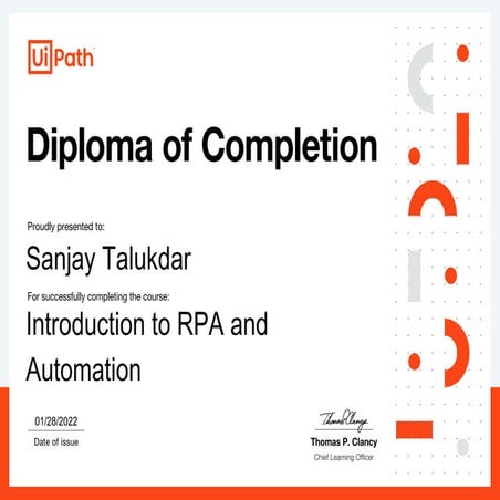 Introduction to RPA and Automation