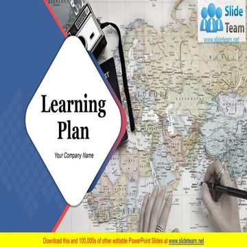 Learning Plan PowerPoint Presentation Slides