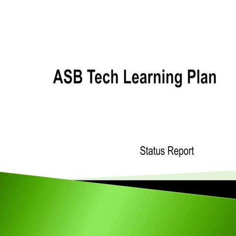 Technology Learning Plan