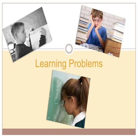 Learning problems