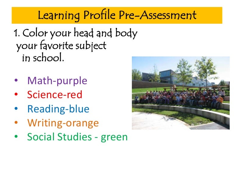 Learning Profile Assessment : How a Learning Style Inventory (LSI) Can ...