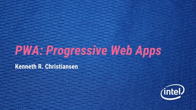 Progressive Web Apps - deep dive