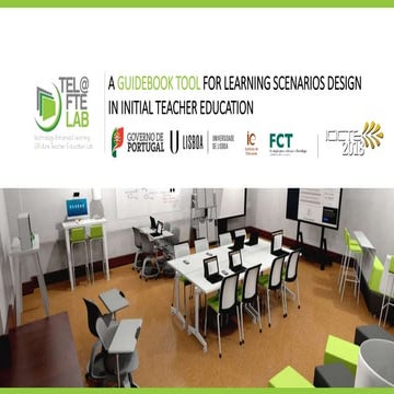A GUIDEBOOK TOOL FOR LEARNING SCENARIOS DESIGN IN INITIAL TEACHER EDUCATION