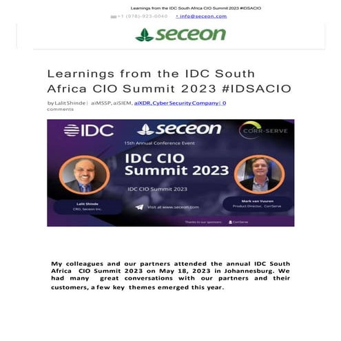 Learnings from the IDC South Africa CIO Summit 2023 #IDSACIO (1).pptx