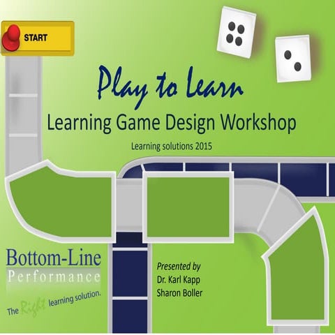 Play to Learn Workshop Slides